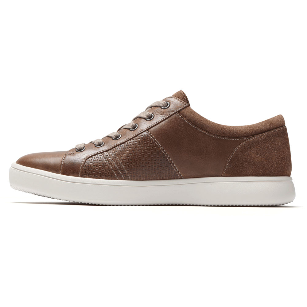 Rockport Mens Colle Tie - Sneakers Brown - NUS691580